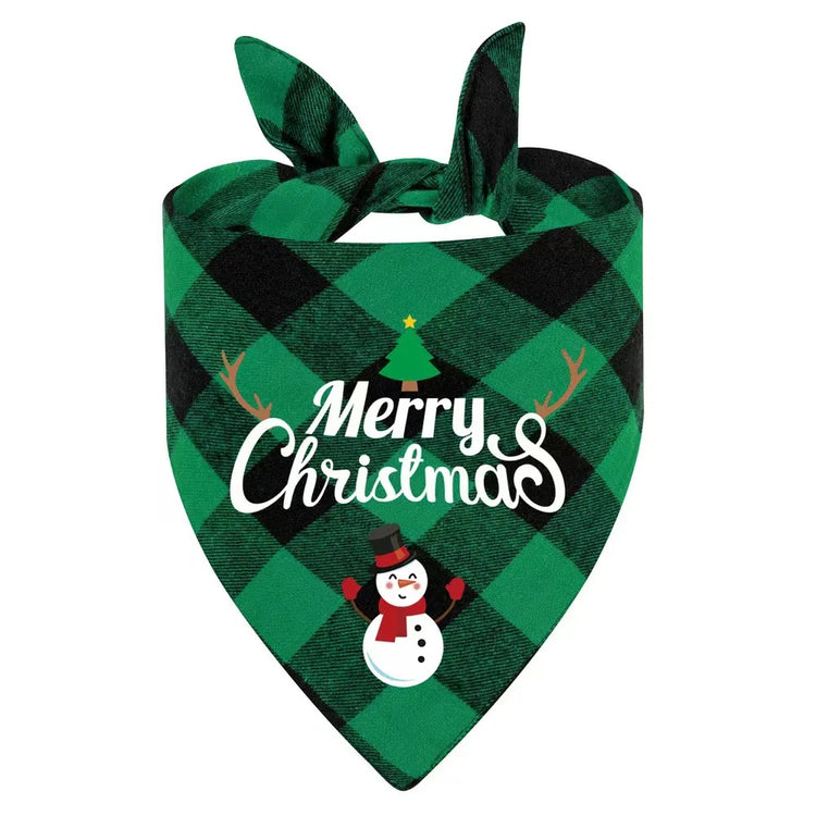 Furiva Plaid Christmas Pet Bandana - product image 7