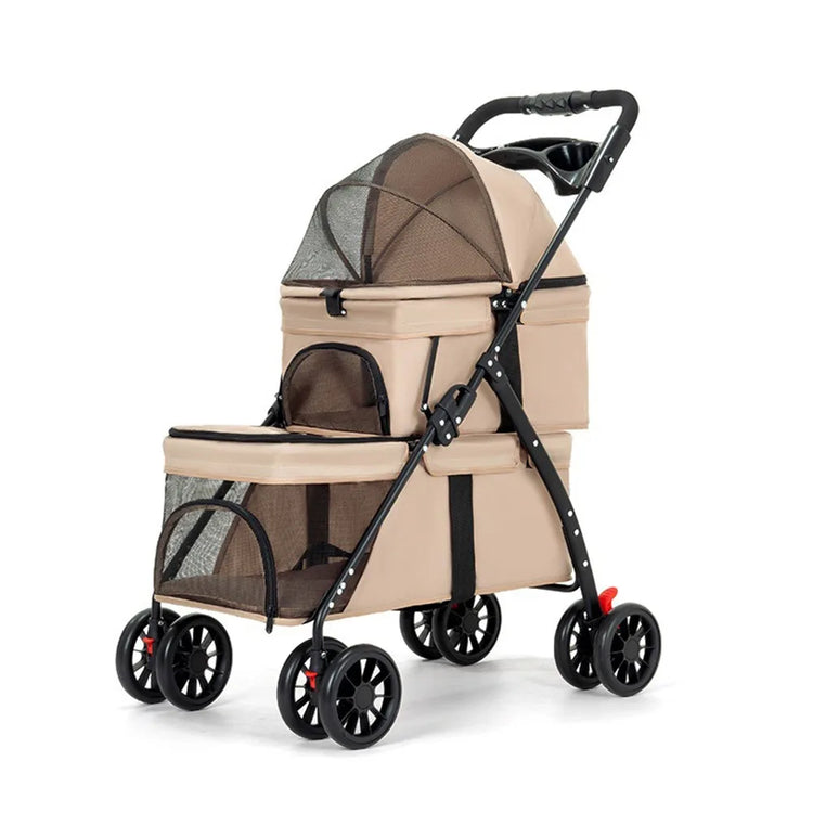 Furiva Double Pet Stroller with Lockable Wheels - product image 9