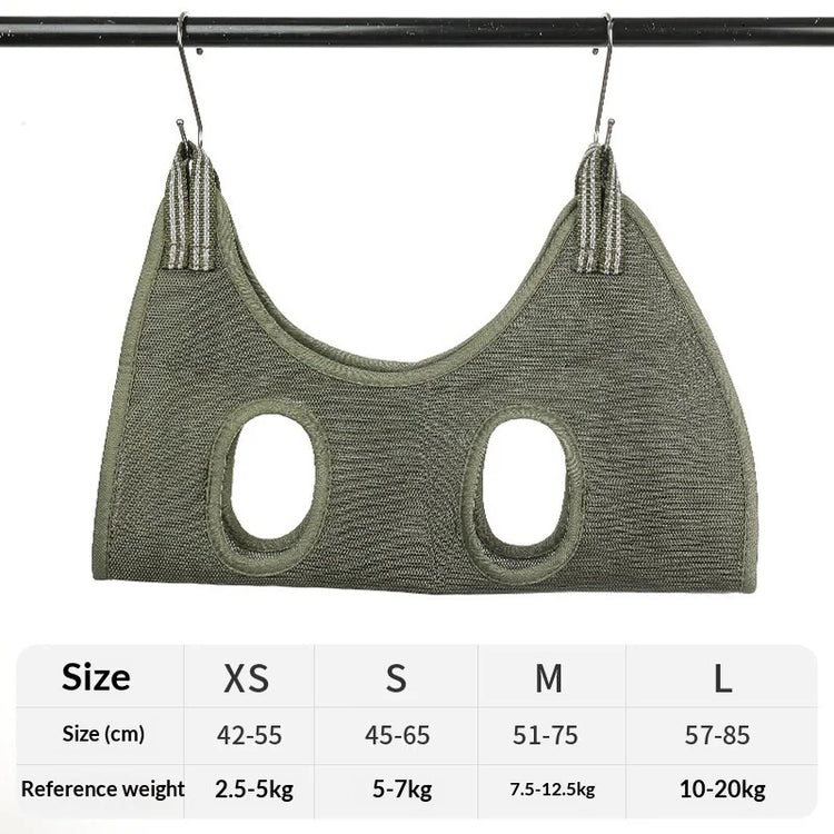 Pet Grooming Hammock for Nail Trimming from Furiva Pets