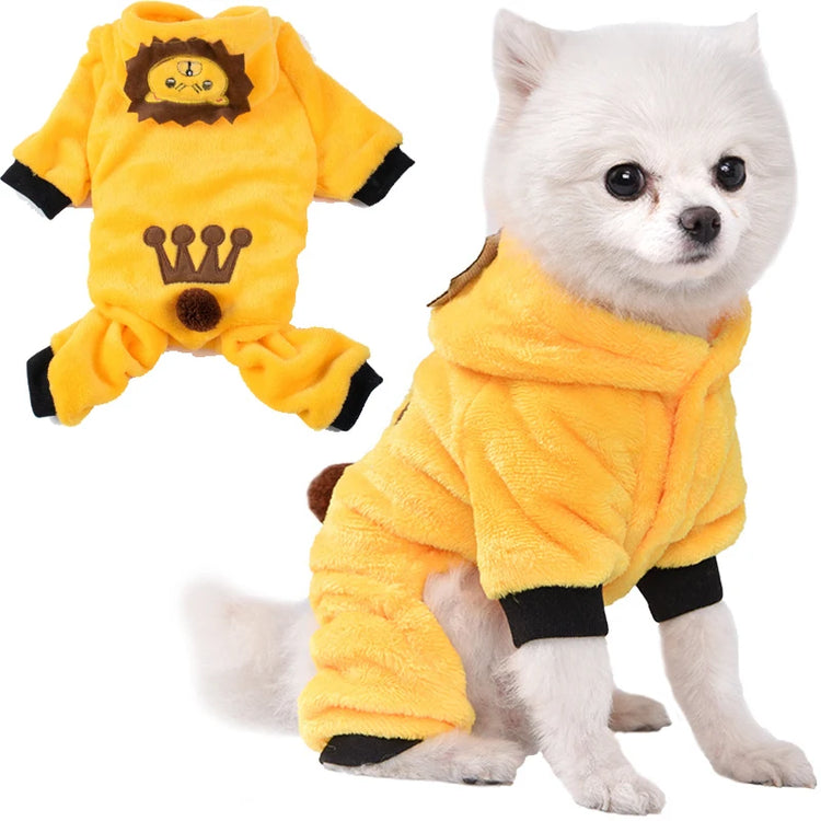 Furiva Animal Fleece Pet Jumpsuit - product image 12