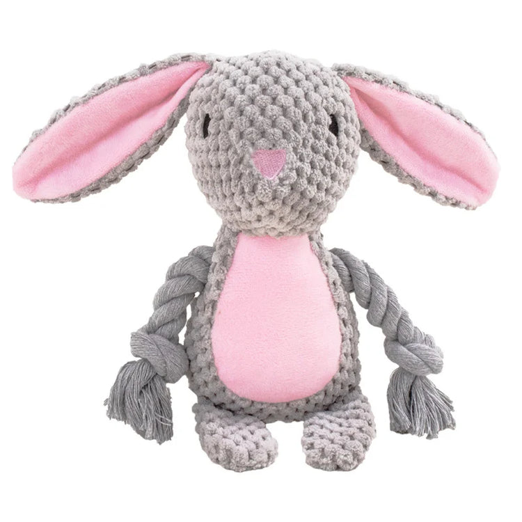 Furiva Plush Animal Rope Squeak Toy - product image 20