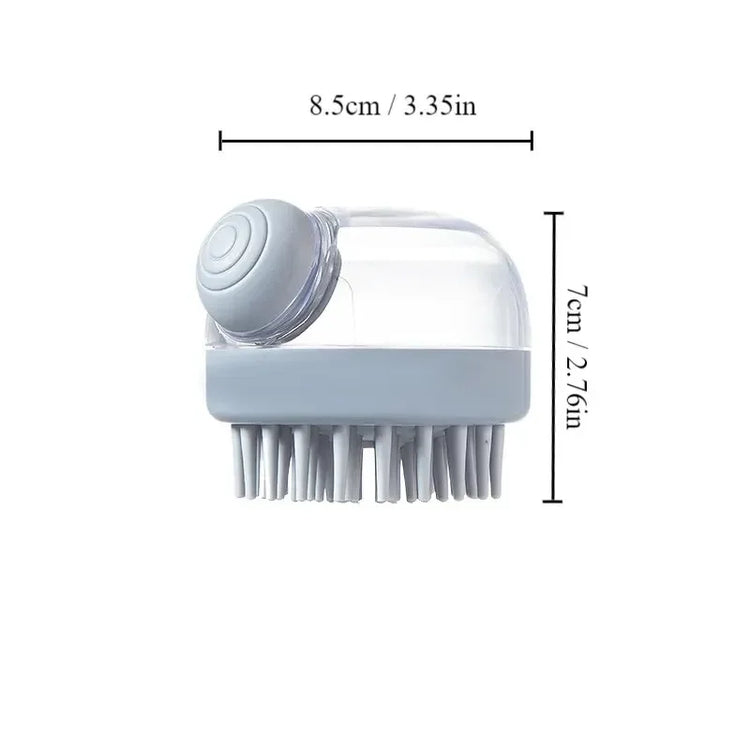 Furiva Long-Hair Pet Bath Brush with Shampoo Dispenser - product image 8