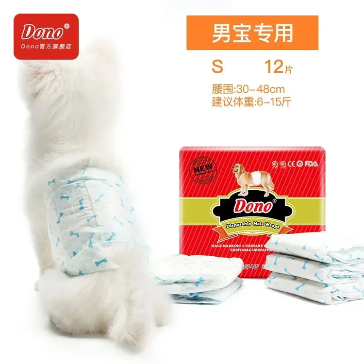 Furiva Disposable Male Dog Diapers - product image 10