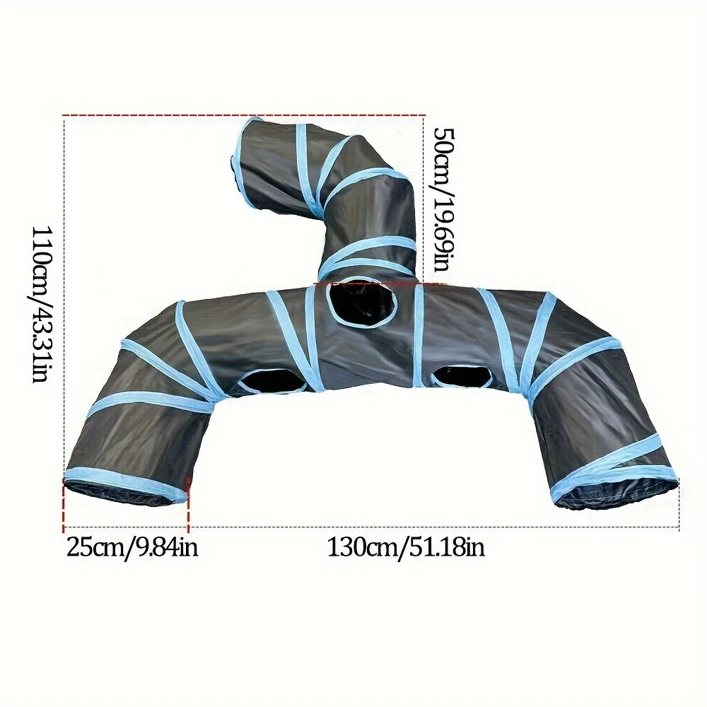 Furiva Three-Way Cat Play Tunnel - product image 2