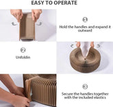 Furiva Collapsible Corrugated Cat Scratcher Bed - product image 4