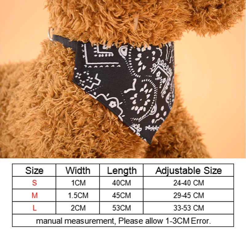 Furiva Adjustable Printed Pet Bandana - product image 5