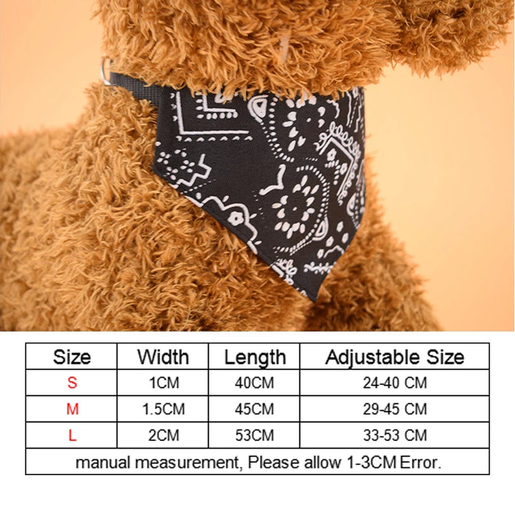 Furiva Adjustable Printed Pet Bandana - product image 5