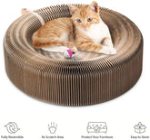 Furiva Collapsible Corrugated Cat Scratcher Bed from Furiva Pets