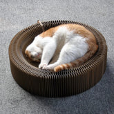 Furiva Collapsible Corrugated Cat Scratcher Bed - product image 2
