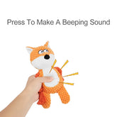 Furiva Plush Animal Rope Squeak Toy - product image 5
