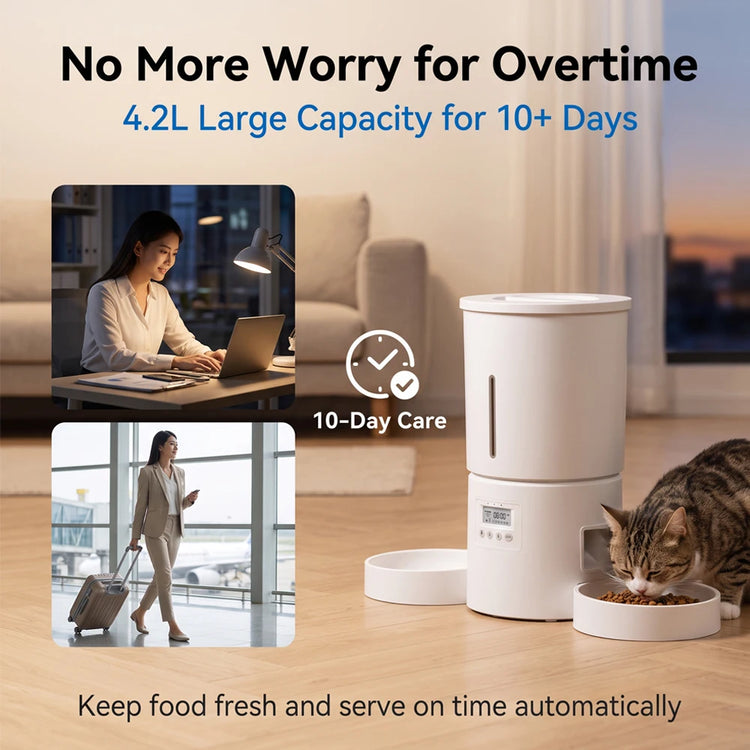 Furiva 4L Smart Timed Pet Feeder - product image 2