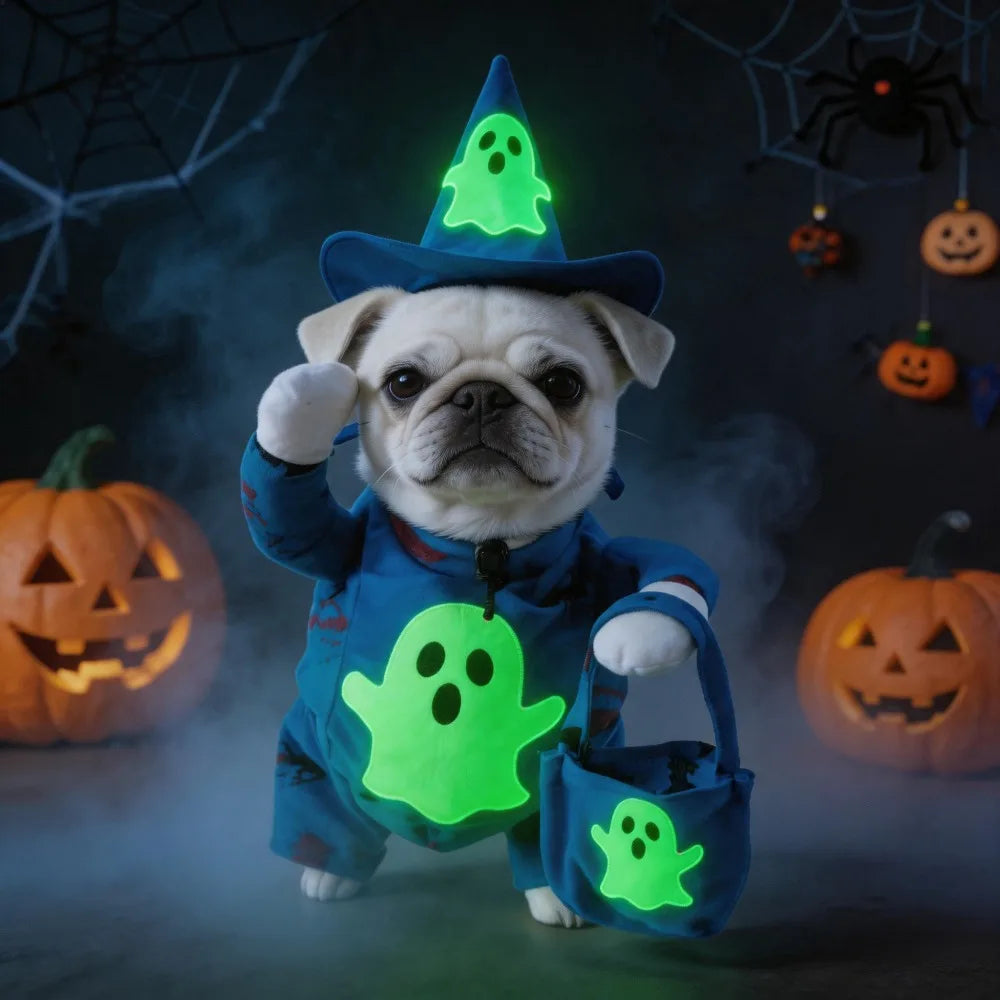 Furiva Ghost Costume for Dogs & Cats from Furiva Pets