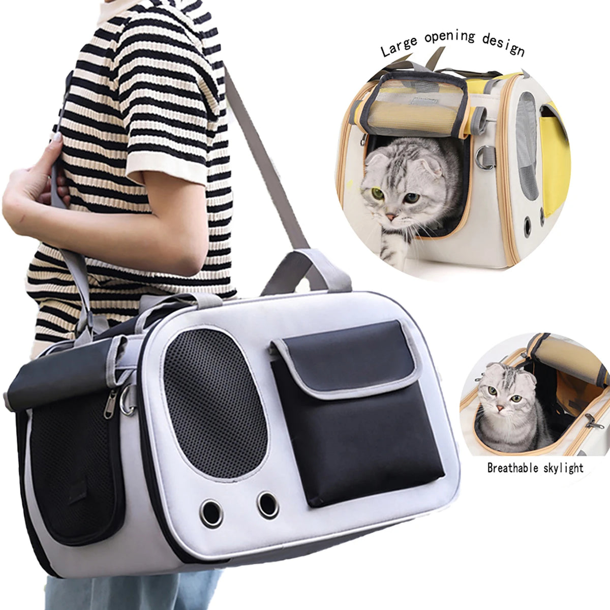 Furiva Foldable Soft-Sided Pet Travel Carrier from Furiva Pets