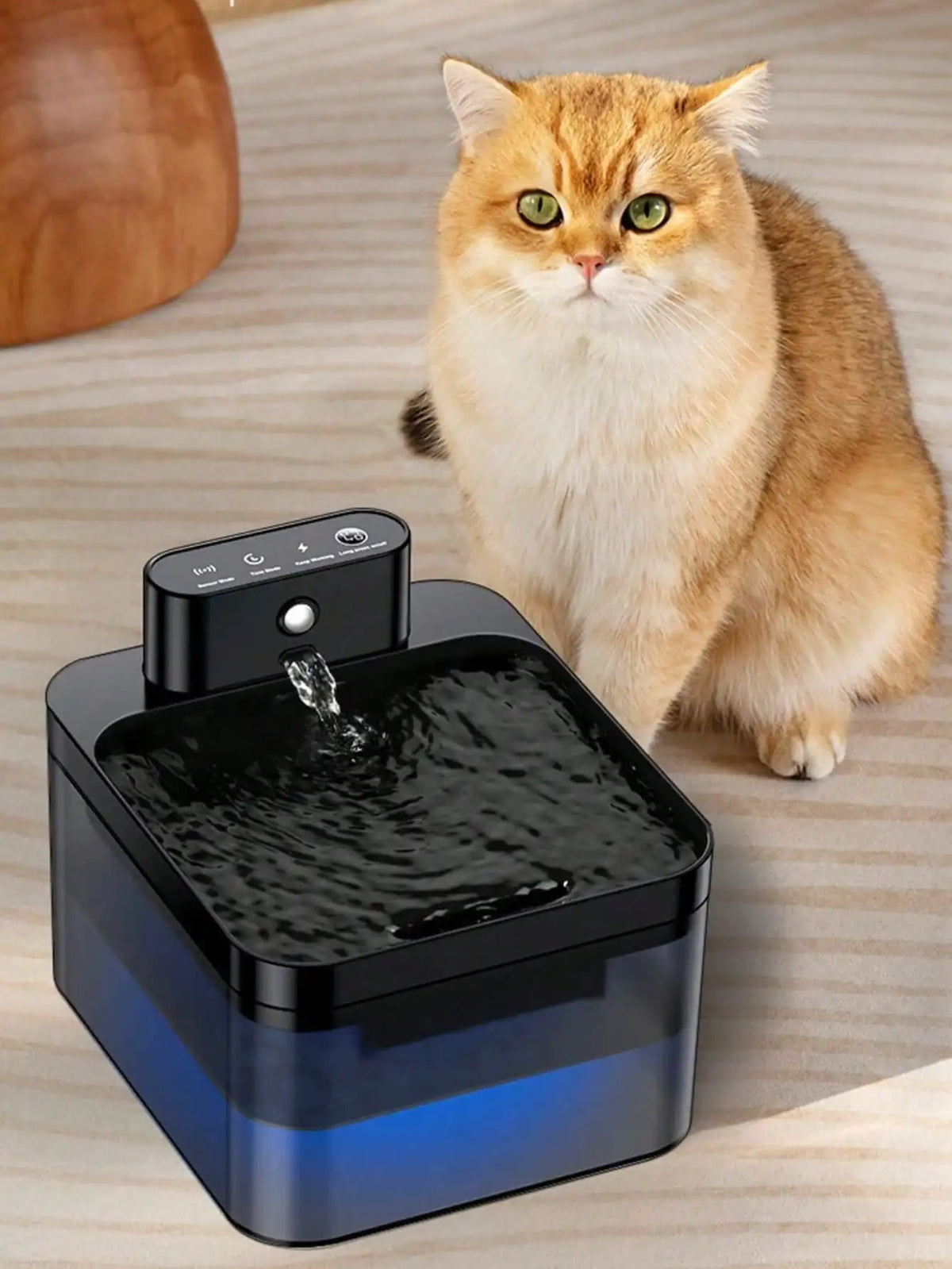 Furiva 2.2L Wireless Motion-Sensor Pet Fountain from Furiva Pets