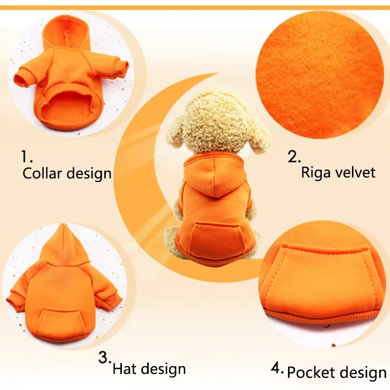 Furiva Cozy Pet Hoodie for Dogs & Cats - product image 3