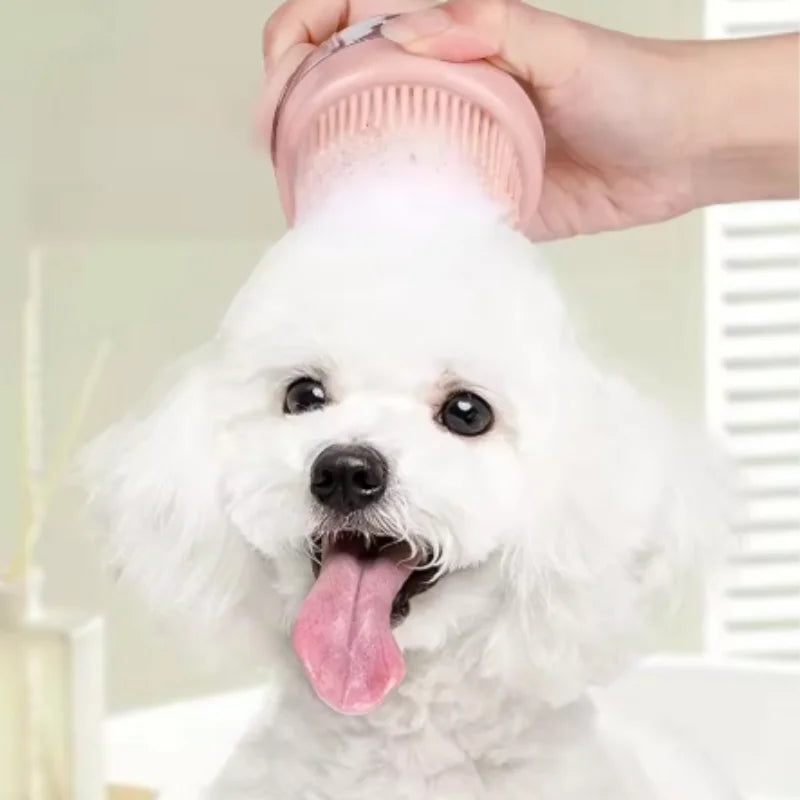 Furiva Soft Silicone Shampoo-Dispensing Bath Brush - product image 3