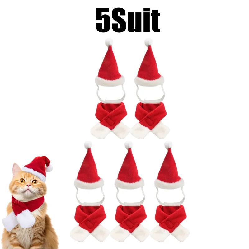 Furiva Santa Hat & Scarf Pet Set - product image 9