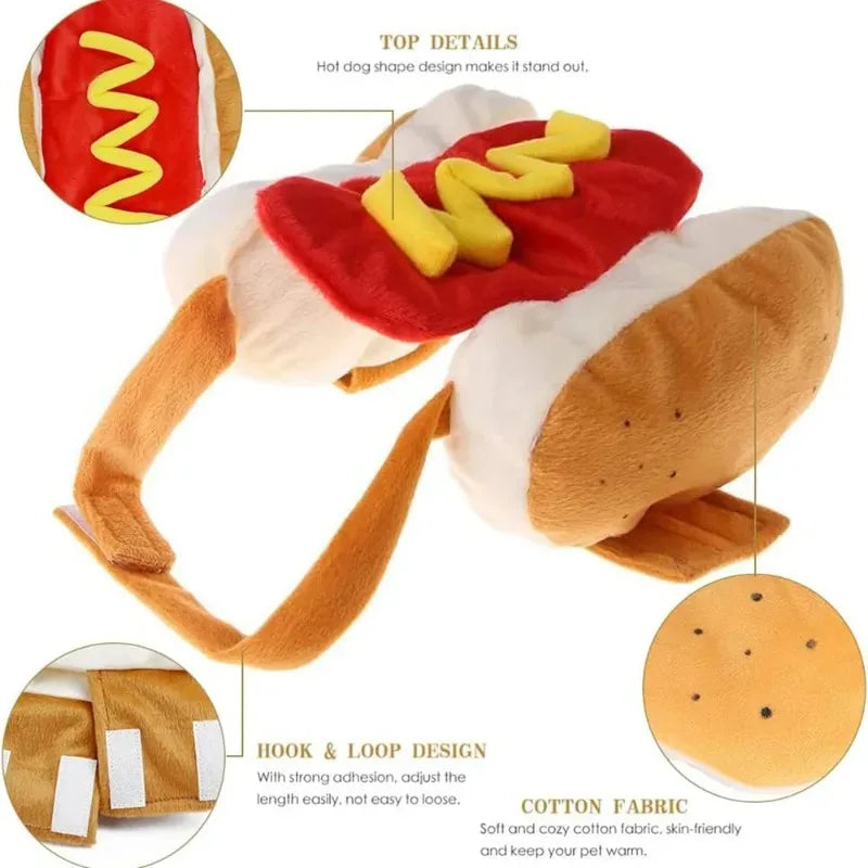 Furiva Hot Dog Pet Costume for Dogs - product image 3
