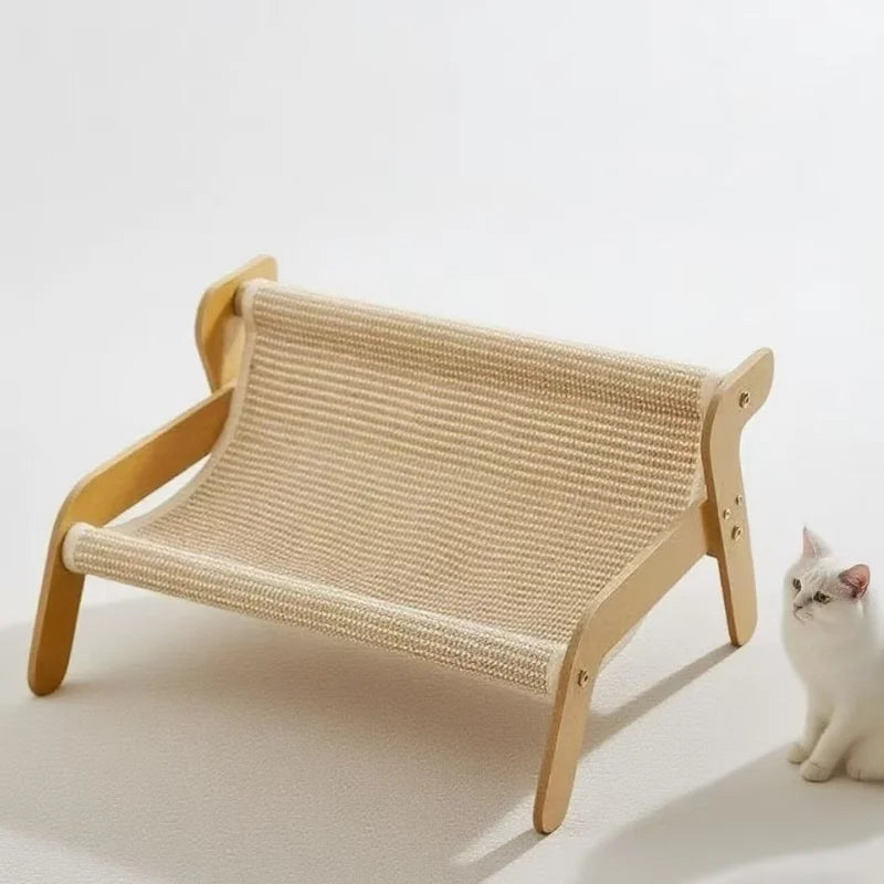Furiva Elevated Sisal Cat Scratcher Hammock - product image 4