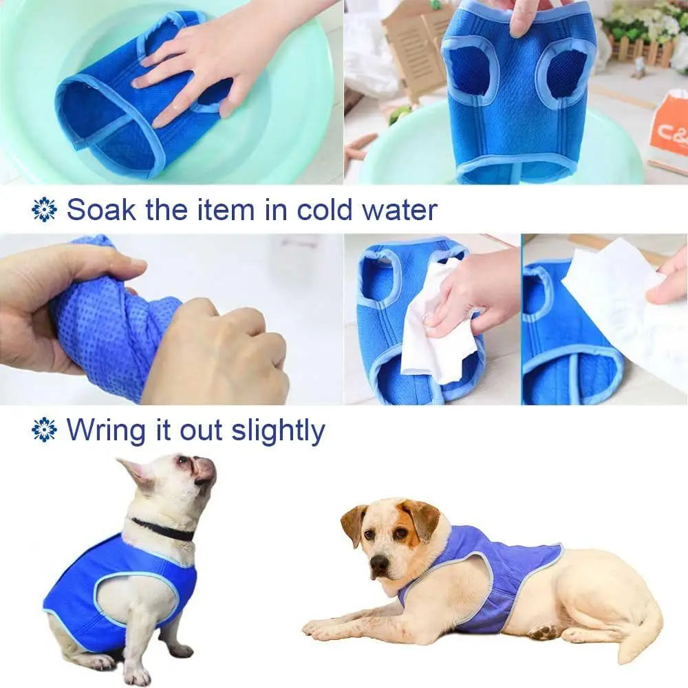 Furiva Ice-Gel Cooling Vest for Dogs & Cats - product image 4