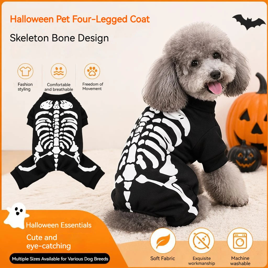 Furiva Skull Pet Costume for Dogs & Cats from Furiva Pets