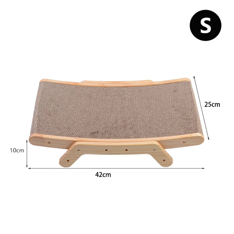 Furiva Reversible 5-in-1 Cat Scratcher Bed - product image 10