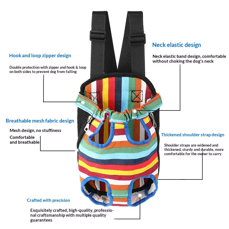 Furiva Chest-Style Pet Carrier Backpack - product image 2