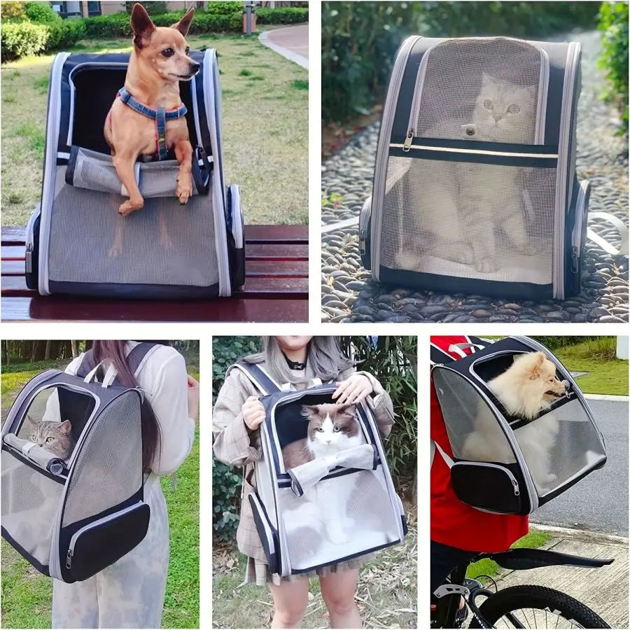Furiva Bubble Capsule Pet Backpack - product image 3