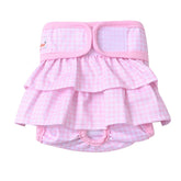 Furiva Washable Houndstooth Female Dog Diaper - product image 9