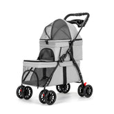 Furiva Double Pet Stroller with Lockable Wheels - product image 8