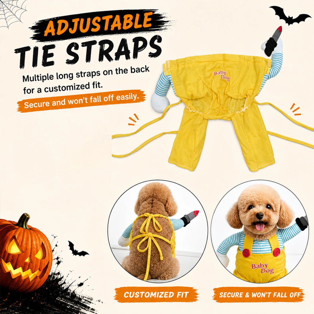 Furiva Spooky Doll Pet Costume - product image 3