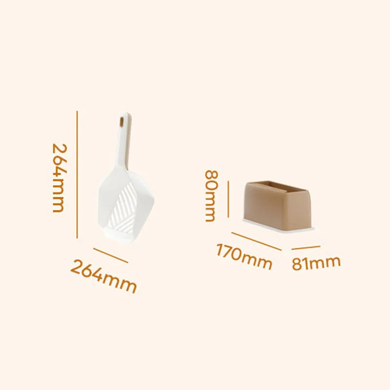 Furiva Cat Litter Scoop with Storage Holder - product image 6