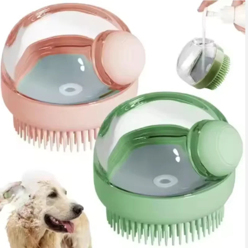 Furiva Soft Silicone Shampoo-Dispensing Bath Brush - product image 2