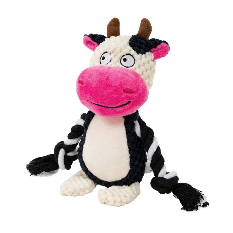 Furiva Plush Animal Rope Squeak Toy - product image 10