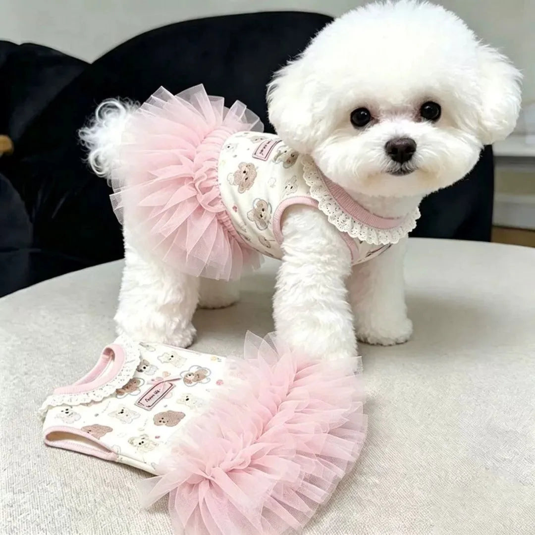 Furiva Bow Pet Dress for Dogs & Cats - product image 6