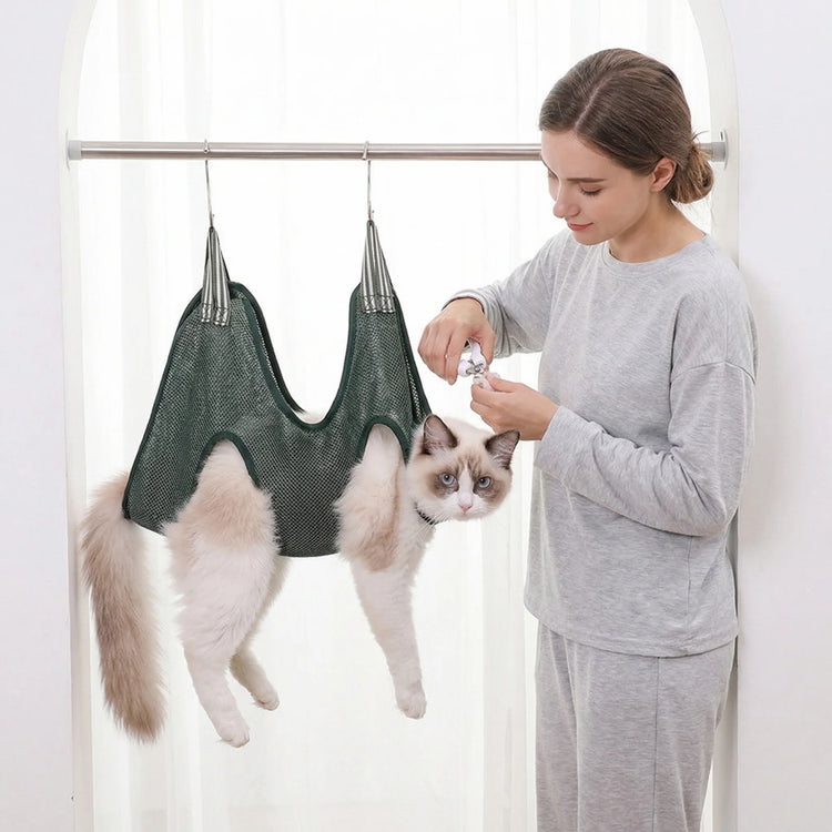 Pet Grooming Hammock for Nail Trimming from Furiva Pets