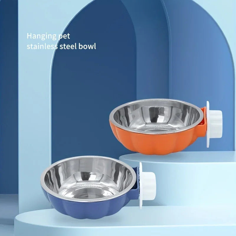 Furiva Pumpkin Pet Food & Water Bowl - product image 3
