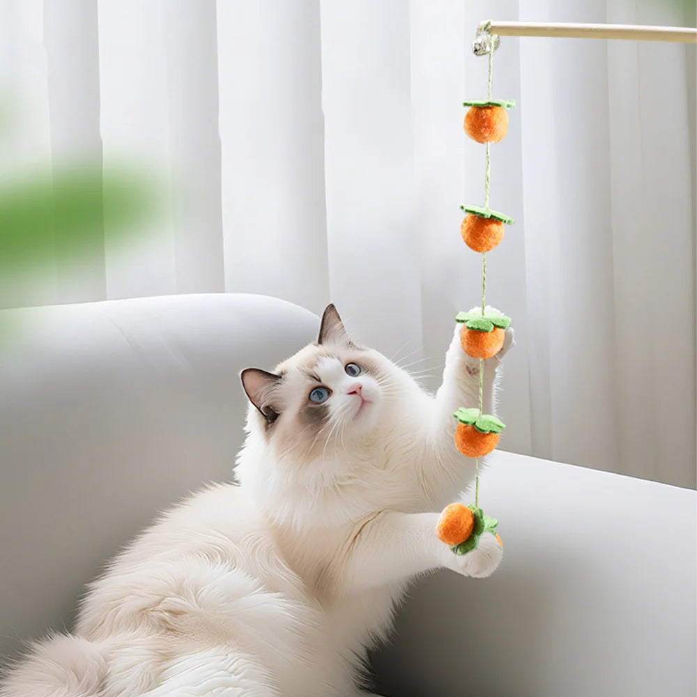 Furiva Wooden Cat Teaser Wand for Cats - product image 6