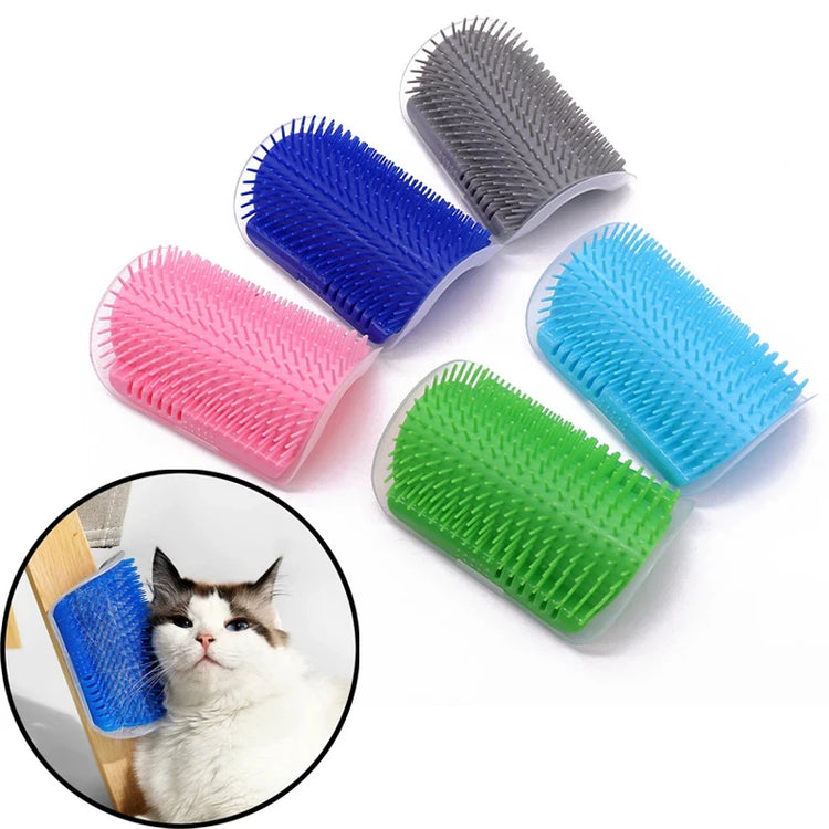 Furiva Wall Cat Groomer with Hair Collection - product image 3