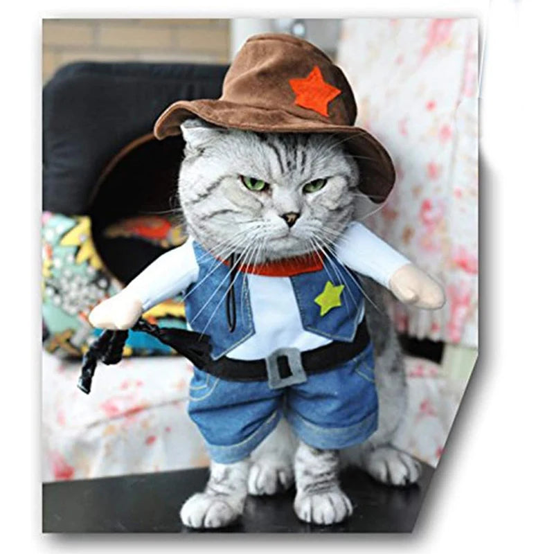 Furiva Cowboy Rider Pet Costume - product image 3