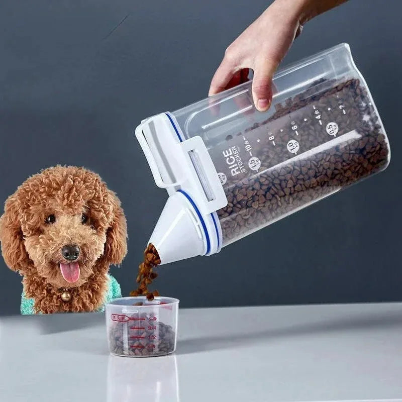 Furiva Airtight Pet Food Container with Measuring Cup from Furiva Pets