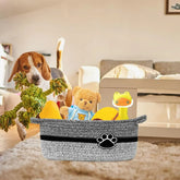 Furiva Pet Toy Storage Basket for Dogs & Cats - product image 3