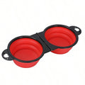 Furiva Foldable Dual Travel Pet Bowl from Furiva Pets