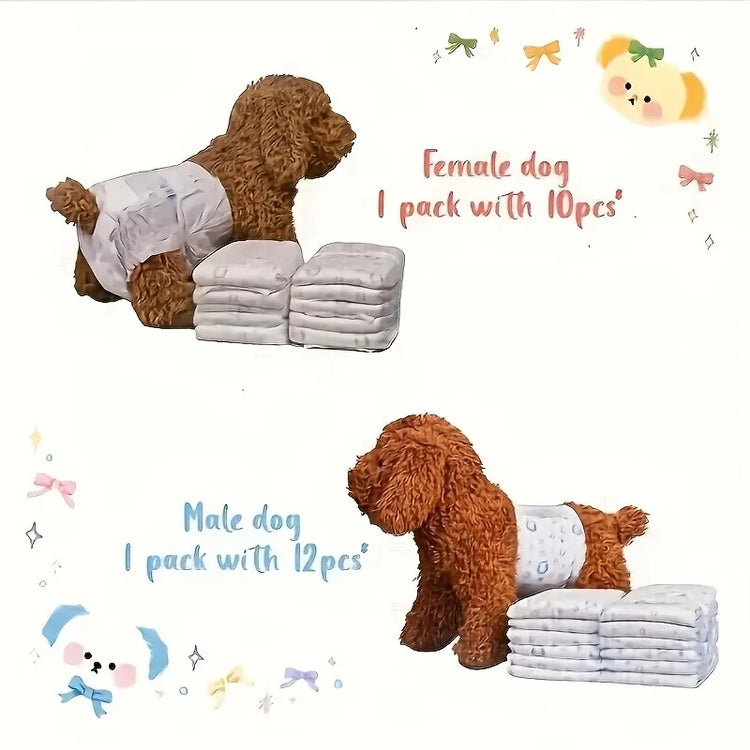 Furiva Soft Disposable Dog Diapers from Furiva Pets