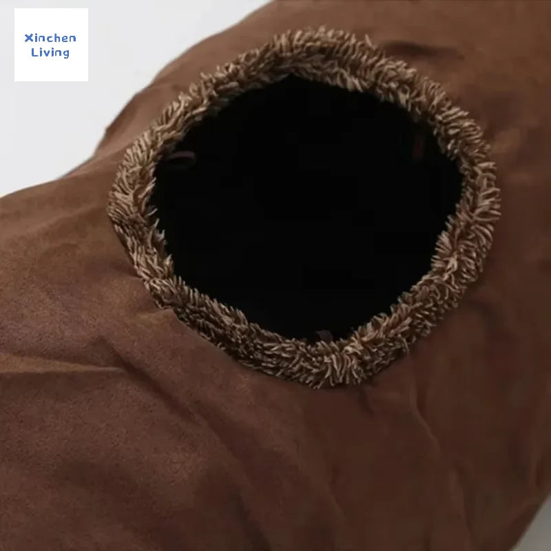 Furiva Suede Cat Tunnel with Peek Holes - product image 5