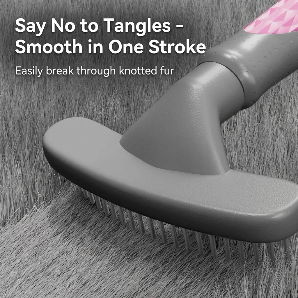 Furiva Double-Row Undercoat Rake - product image 4