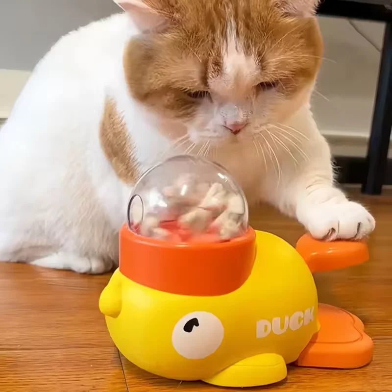 Furiva Yellow Duck Interactive Treat Dispenser - product image 5