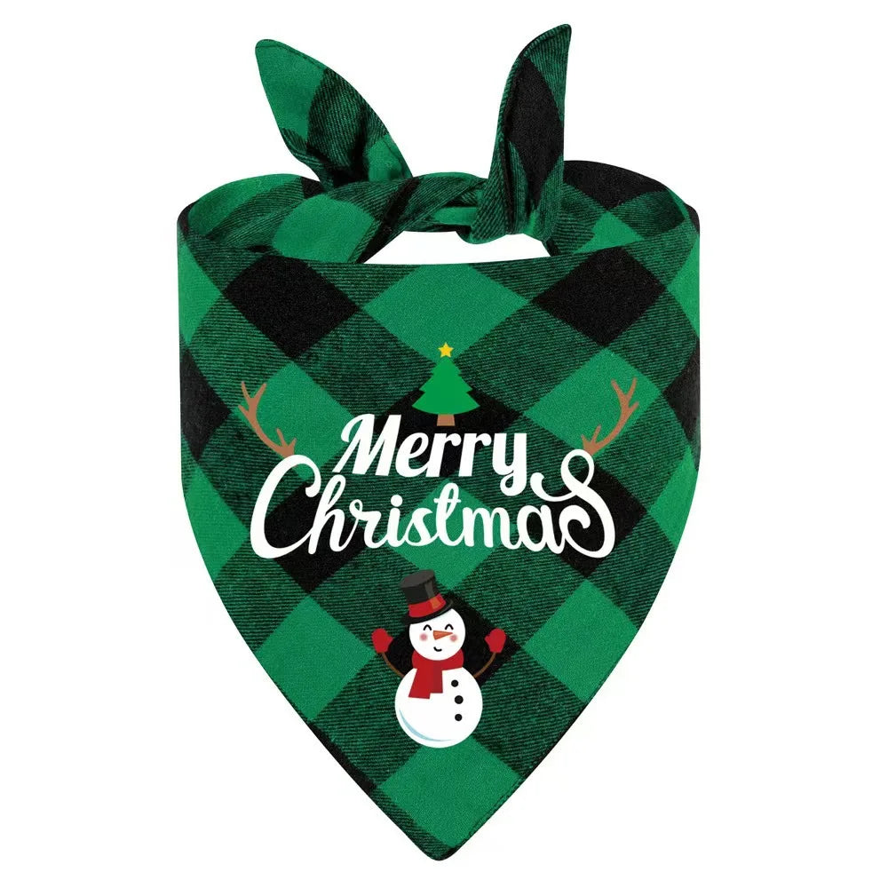 Furiva Plaid Christmas Pet Bandana - product image 7
