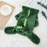 Furiva Green Fleece Pet Jumpsuit - product image 5