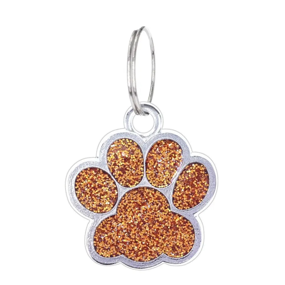 Furiva Paw Print Glitter Pet Collar Tag - product image 7